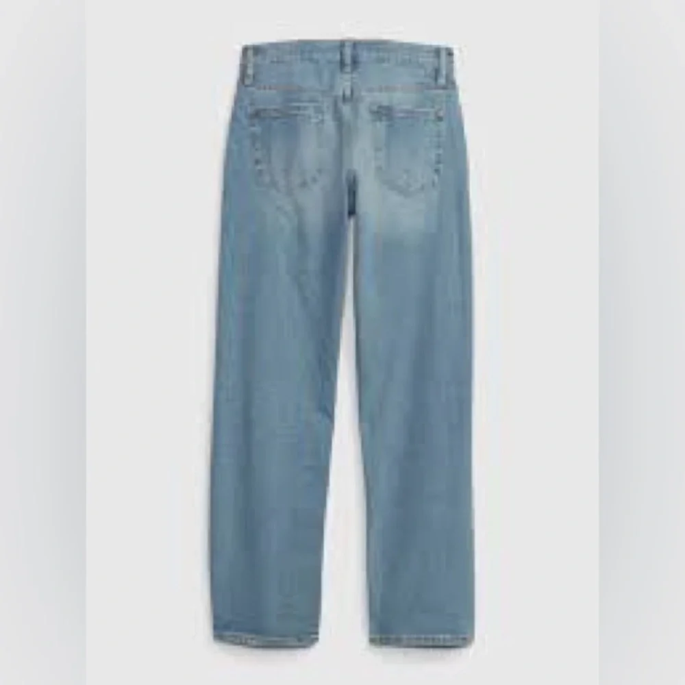 Gap Kids Girls’ High Rise '90s Light Wash Loose Jeans—5